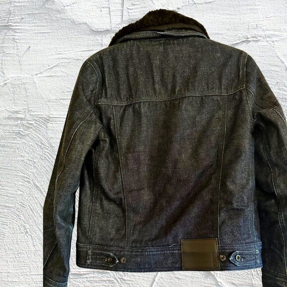 Rag & Bone XXS Denim and Sherpa Jacket - Picture 2 of 3